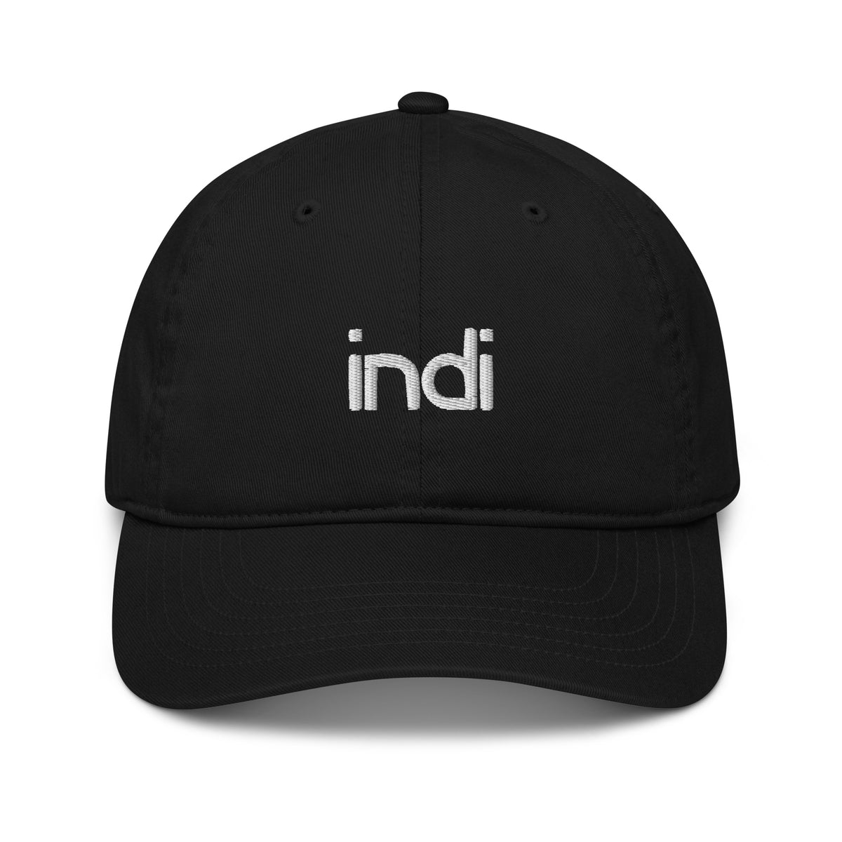 White-on-Black Daily Hat